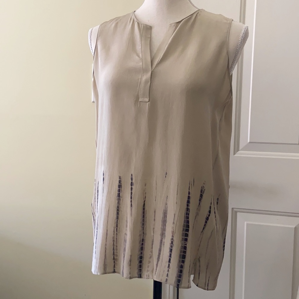 Elie Tahari Decklyn Tie-Dye Blouse (NWT)